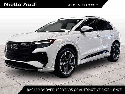 Used 2024 Audi Q4 e-tron Premium w/ Convenience Package AWD/4WD image 1