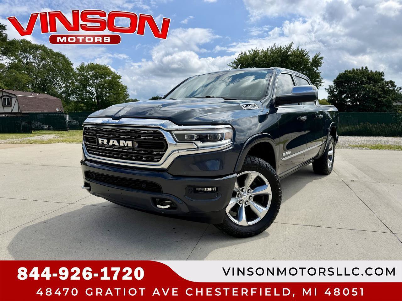 Used 2019 RAM 1500 Limited w/ Advanced Safety Group AWD/4WD image 1