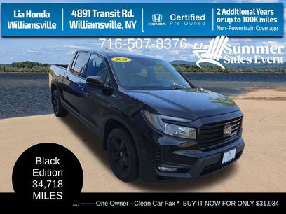 Certified 2021 Honda Ridgeline Black Edition
