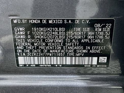 Used 2023 Honda HR-V EX-L image 33