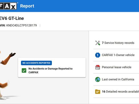 Used 2023 Kia EV6 GT-Line w/ GT-Line Suede Seat Package image 12