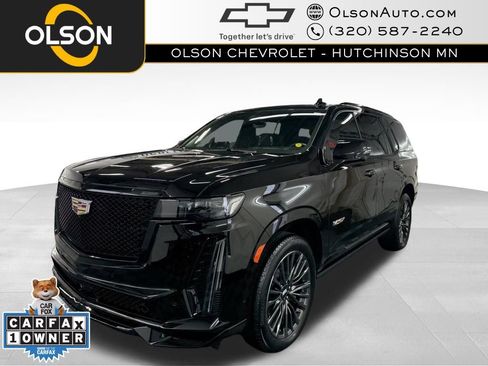 Used 2024 Cadillac Escalade V w/ Heavy-Duty Trailer Package image 1