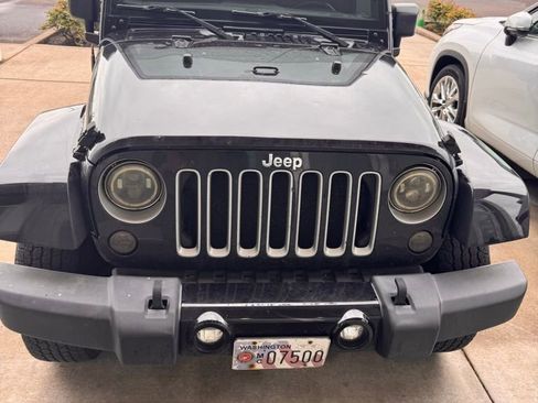 Used 2017 Jeep Wrangler Unlimited Sahara w/ Max Tow Package image 1