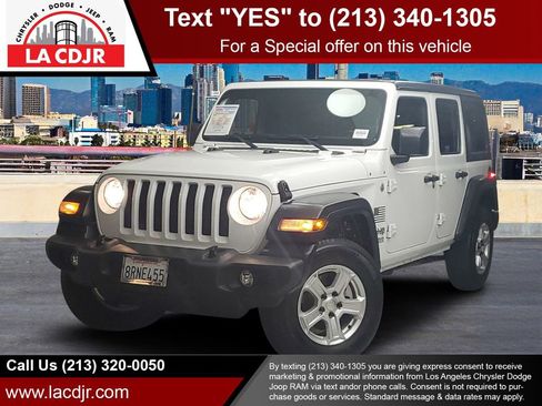 Used 2020 Jeep Wrangler Unlimited Sport S image 1
