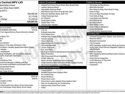 Certified 2022 Kia Carnival LX image 29