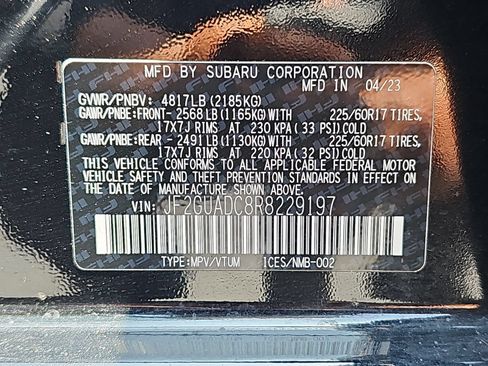 Certified 2024 Subaru Crosstrek 2.0i Premium AWD/4WD image 38