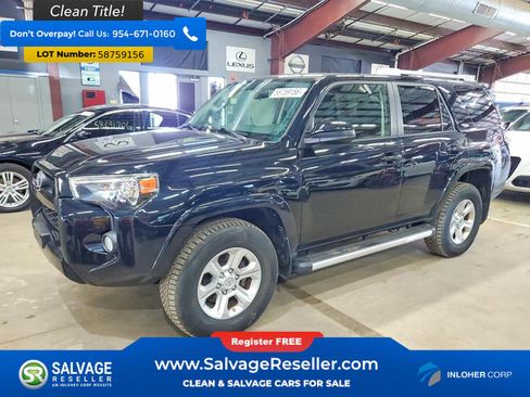 Used 2016 Toyota 4Runner SR5 AWD/4WD image 1