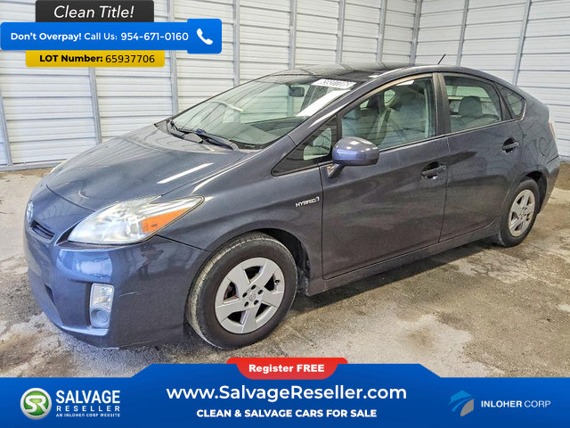 Used 2011 Toyota Prius Three w/ Solar Roof Pkg FWD image 1