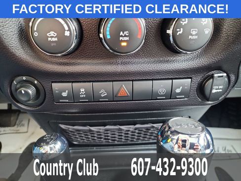 Used 2017 Jeep Wrangler Unlimited Sahara w/ Quick Order Package 24E Chief AWD/4WD image 14