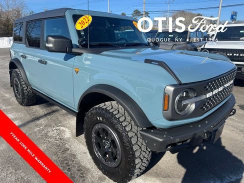 Certified 2022 Ford Bronco Badlands image 1