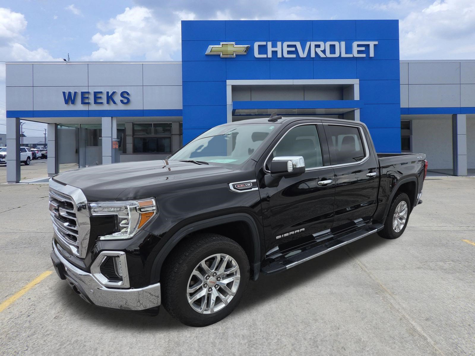 Used 2021 GMC Sierra 1500 SLT w/ SLT Premium Plus Package AWD/4WD image 1