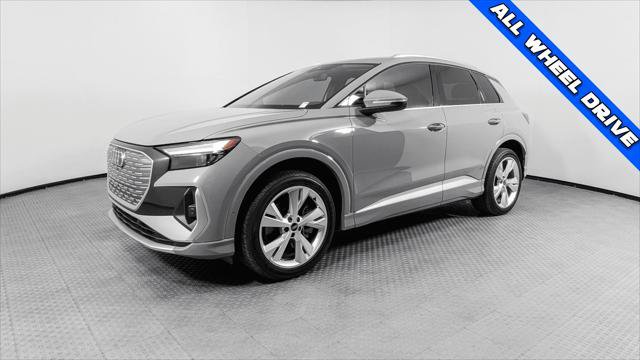Used 2023 Audi Q4 e-tron Premium Plus w/ Premium Plus AWD/4WD image 2