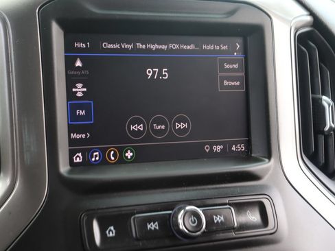 Used 2025 Chevrolet Silverado 1500 Custom w/ Turbomax Blackout Package AWD/4WD image 24