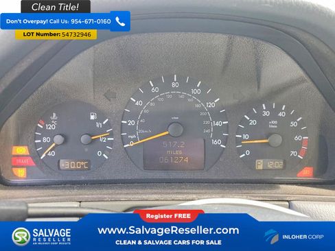 Used 2000 Mercedes-Benz E 430 Sedan image 12