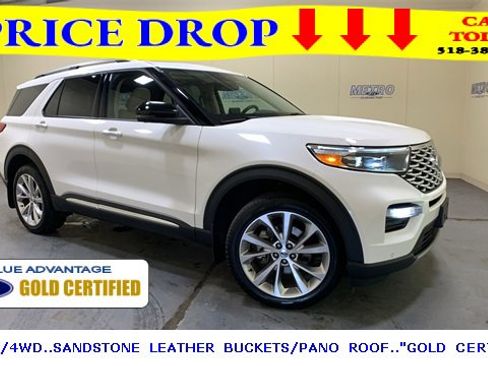Certified 2022 Ford Explorer Platinum w/ Equipment Group 601A image 1