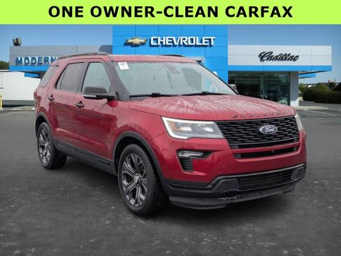 Used 2018 Ford Explorer Sport w/ Equipment Group 401A image 1