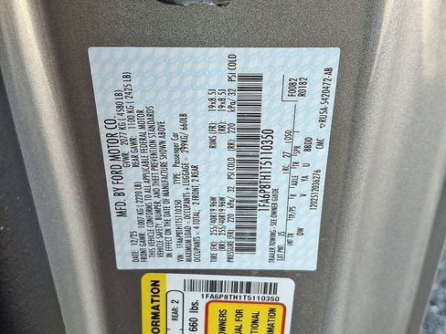 New 2026 Ford Mustang Coupe w/ Mustang Nite Pony Package image 19