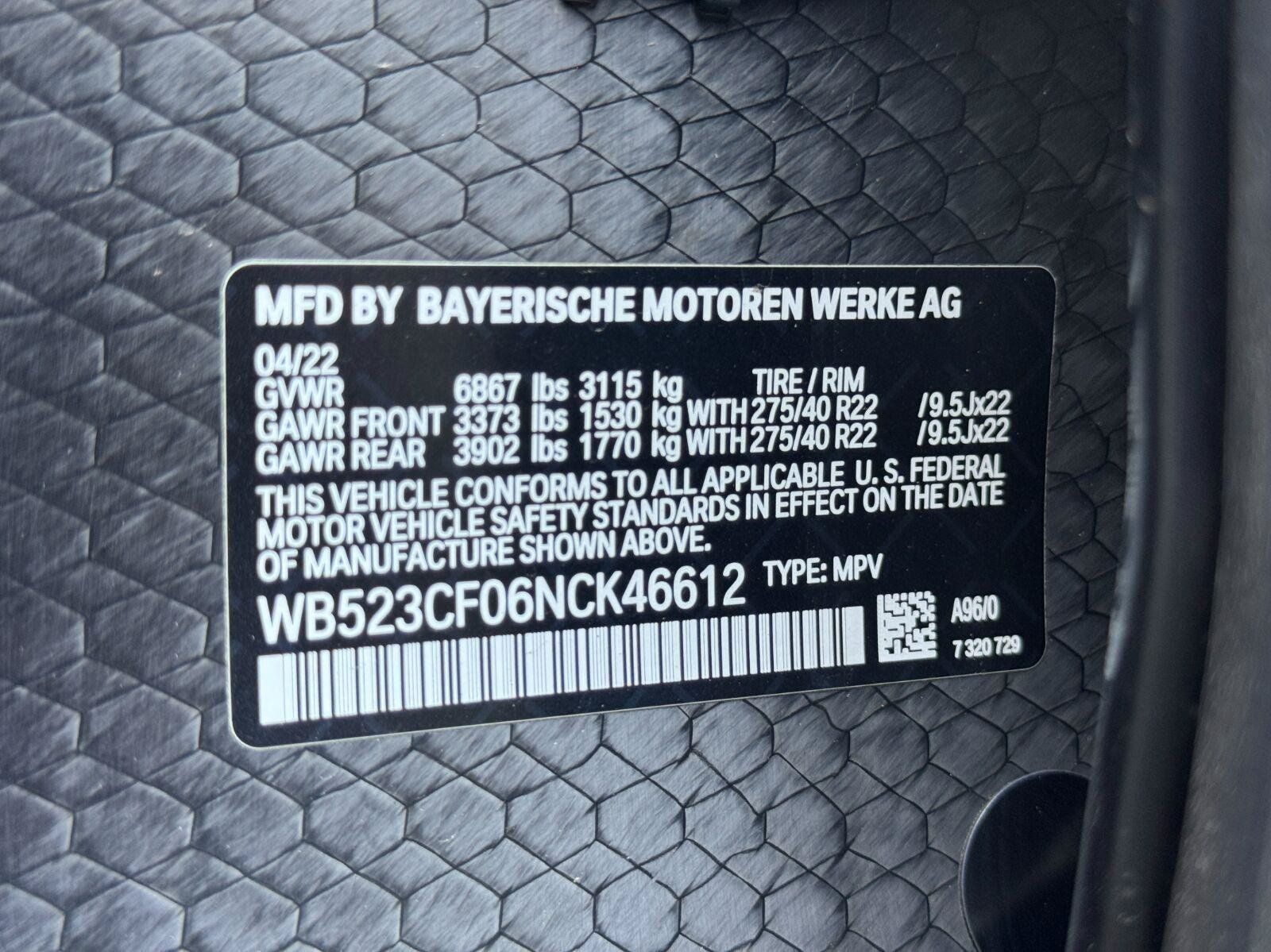 Used 2022 BMW iX xDrive50 w/ Premium Package AWD/4WD image 46