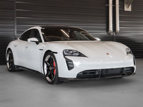 Used 2021 Porsche Taycan Turbo S AWD/4WD image 7