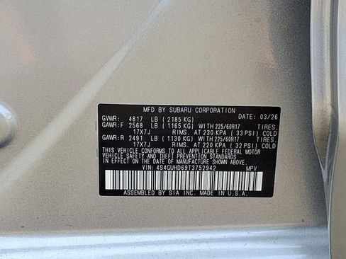 New 2026 Subaru Crosstrek 2.0i Premium image 10