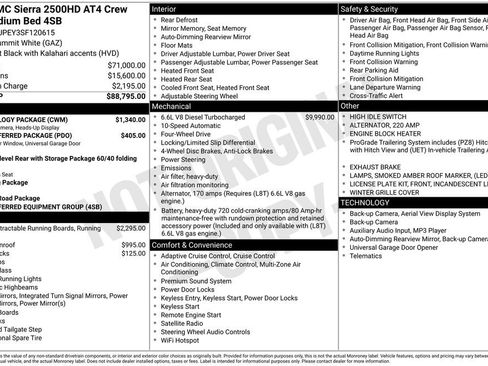 Used 2025 GMC Sierra 2500 AT4 w/ Technology Package AWD/4WD image 25
