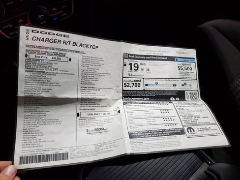 Used 2023 Dodge Charger R/T w/ Blacktop Package RWD image 30