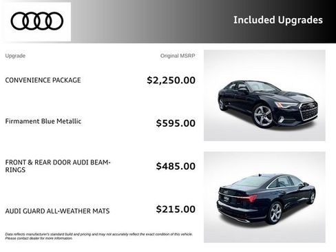 Certified 2024 Audi A6 2.0T Premium w/ Convenience Package AWD/4WD image 5