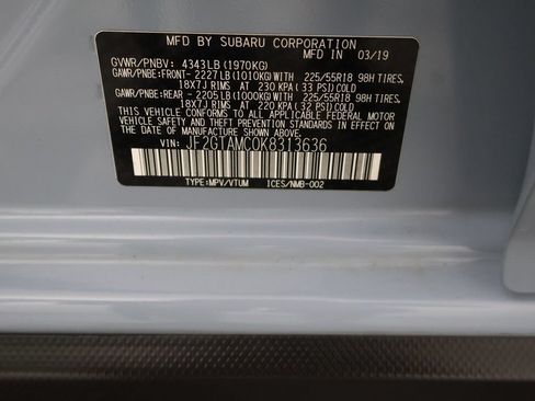 Used 2019 Subaru Crosstrek 2.0i Limited w/ Popular Package #4 AWD/4WD image 47