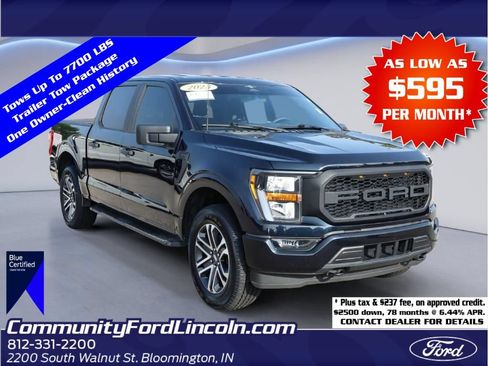 Certified 2023 Ford F150 XL w/ STX Appearance Package AWD/4WD image 1