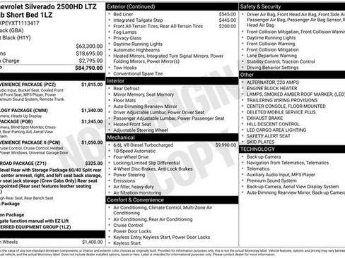 New 2026 Chevrolet Silverado 2500 LTZ w/ LTZ Convenience Package AWD/4WD image 27
