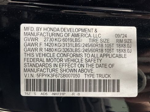 Used 2025 Honda Ridgeline TrailSport image 29