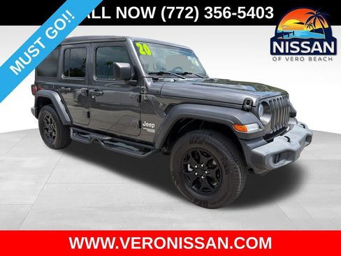 Used 2020 Jeep Wrangler Unlimited Sport S AWD/4WD image 1