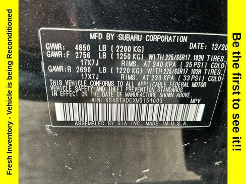 Used 2021 Subaru Outback Premium AWD/4WD image 29