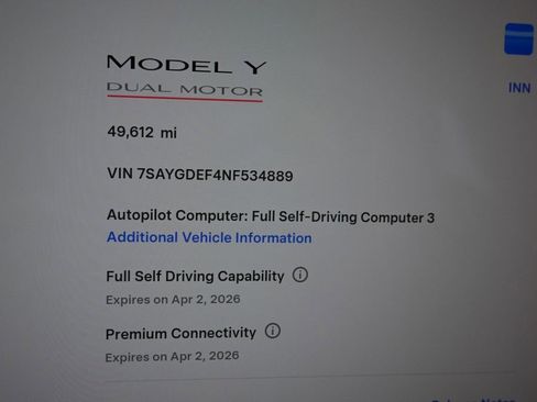 Used 2022 Tesla Model Y Performance image 23