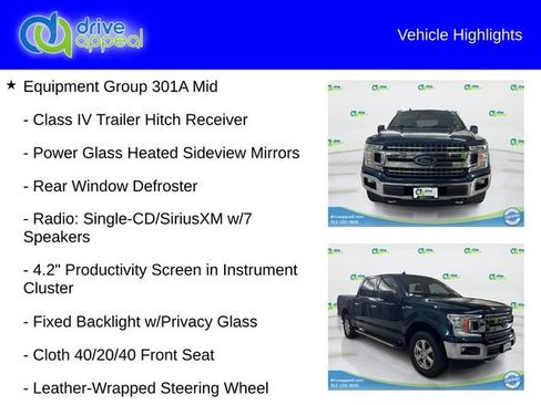 Used 2018 Ford F150 XLT w/ Equipment Group 301A Mid image 6
