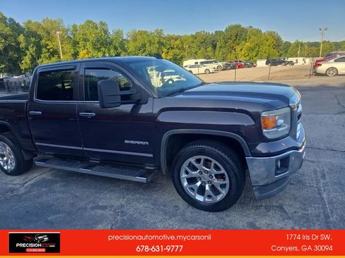 Used 2015 GMC Sierra 1500 SLT w/ SLT Crew Cab Value Package RWD image 9