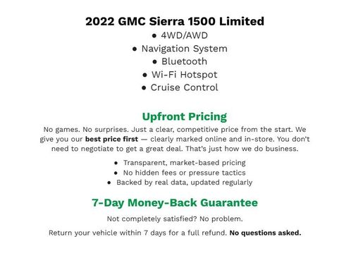 Certified 2022 GMC Sierra 1500 AT4 w/ AT4 Preferred Package AWD/4WD image 2