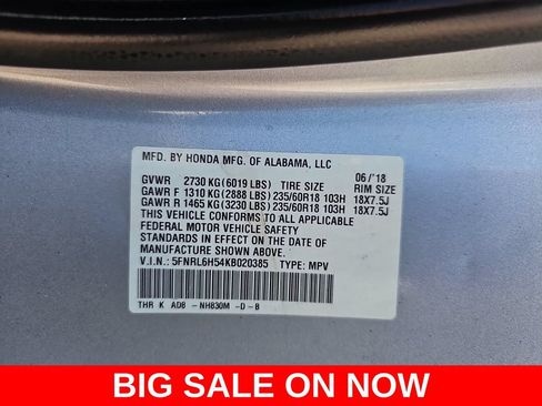 Used 2019 Honda Odyssey EX image 42