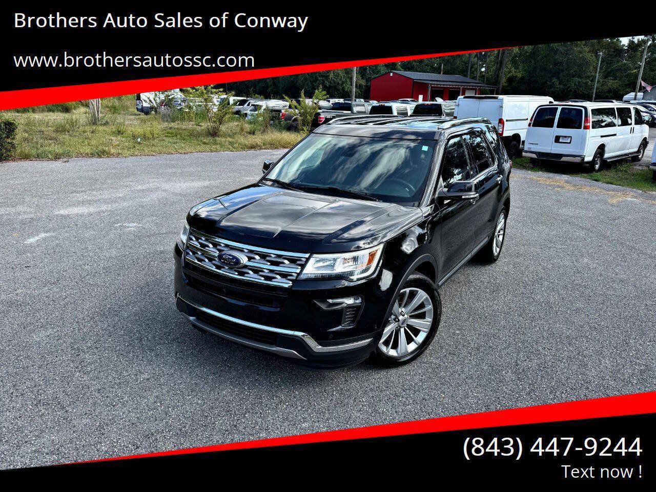Used 2018 Ford Explorer Limited w/ Equipment Group 301A FWD image 1