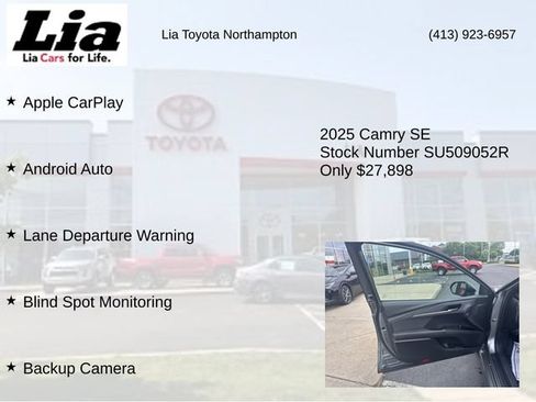 Used 2025 Toyota Camry SE FWD image 7