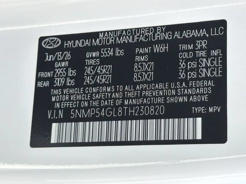 New 2026 Hyundai Santa Fe Calligraphy FWD image 35
