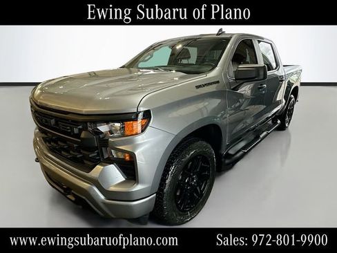 Used 2024 Chevrolet Silverado 1500 Custom w/ Turbomax Blackout Package RWD image 3