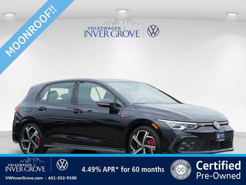 Certified 2024 Volkswagen GTI SE FWD image 1
