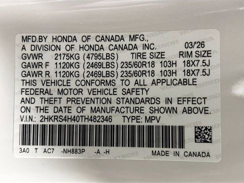 New 2026 Honda CR-V EX image 26