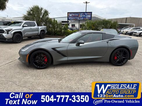 Used 2016 Chevrolet Corvette Stingray Coupe w/ 3LT Preferred Equipment Group RWD image 1