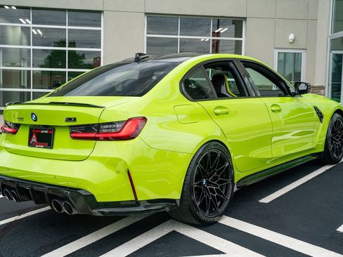 Used 2021 BMW M3 Competition w/ M Carbon Exterior Package RWD image 15