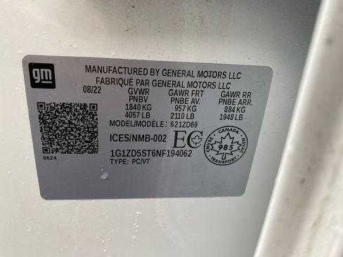 Used 2022 Chevrolet Malibu LT FWD image 5