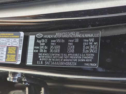 Used 2024 Hyundai Santa Cruz SE FWD image 28