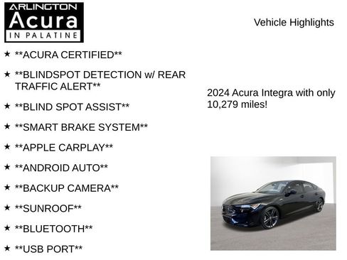 Certified 2024 Acura Integra A-Spec image 7