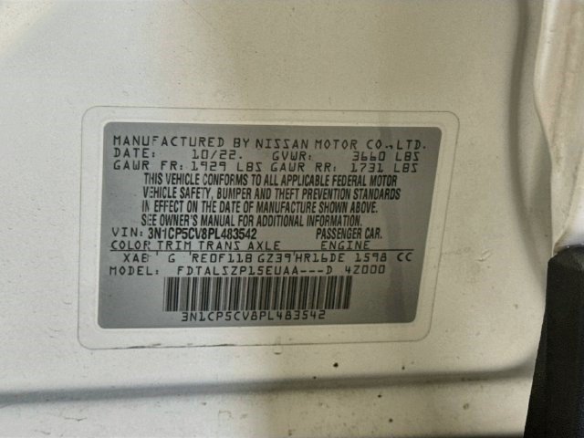 Used 2023 Nissan Kicks SV FWD image 39